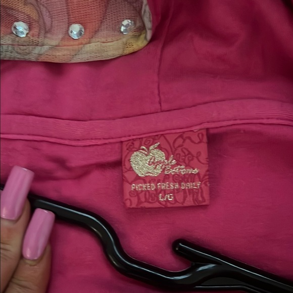 Rare Y2K Stylish Pink Women's Jacket - Picture 2 of 3